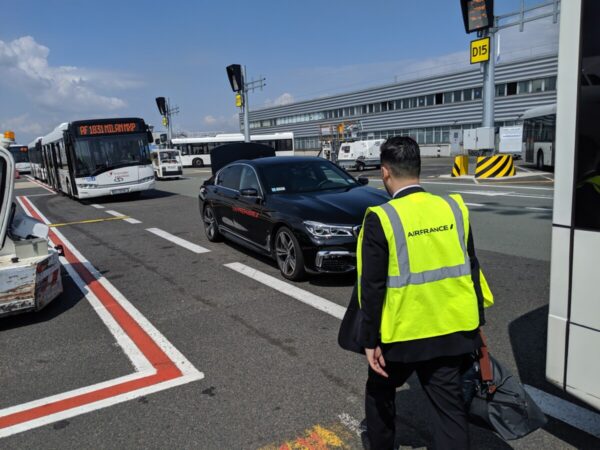 Prijemne prekvapeni v salonku Air France